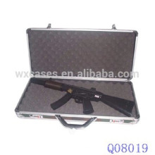 caja de arma militar de aluminio con espuma interior de fábrica de China